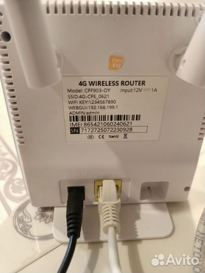 Wifi роутер 4g модем