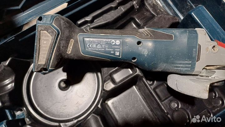 Ушм Bosch GWX 18V-15C biturbo (1500W) в L-Boxx