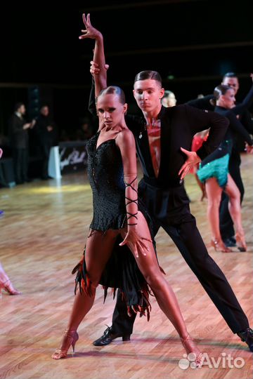 Платье для бальных танцев латина ю2 молодежь