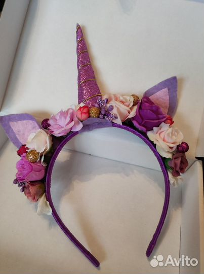 Ободок единорог