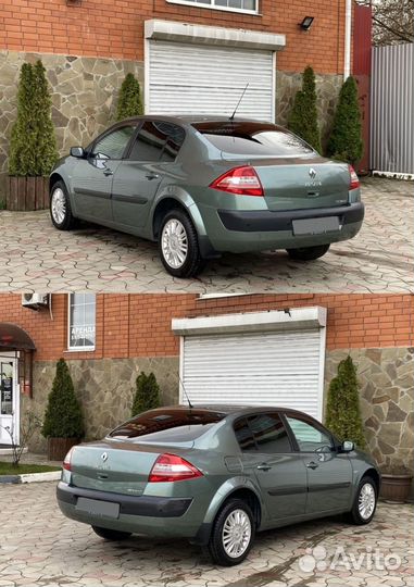 Renault Megane 1.6 AT, 2006, 251 000 км