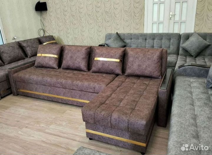 Угловой диван раскладной на заказ