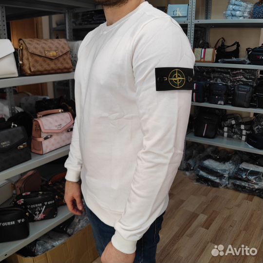 Свитшот Stone island белый
