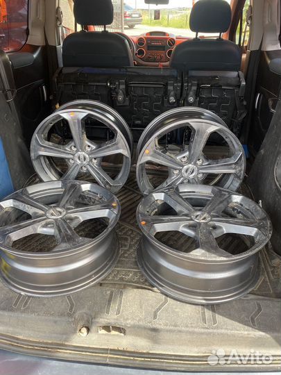 Литые диски r17 5x114 3 бу