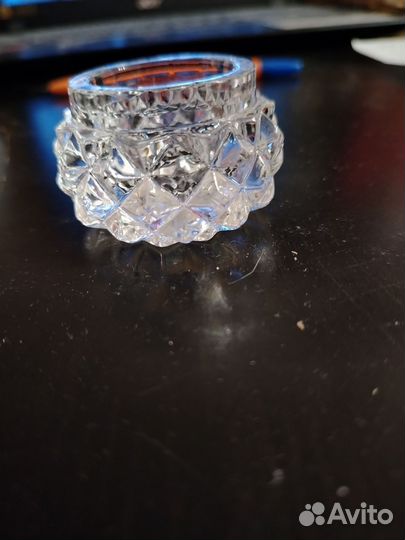 Солонка хрусталь