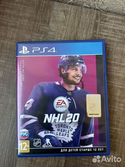 Nhl 20 ps4 диск