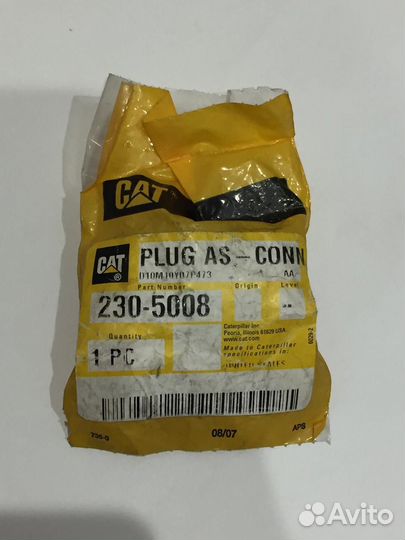 Cat 230-5008 Штепсельный разъем