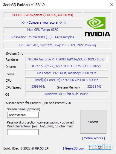 GeForce RTX 2080 Ti GamingPro OC