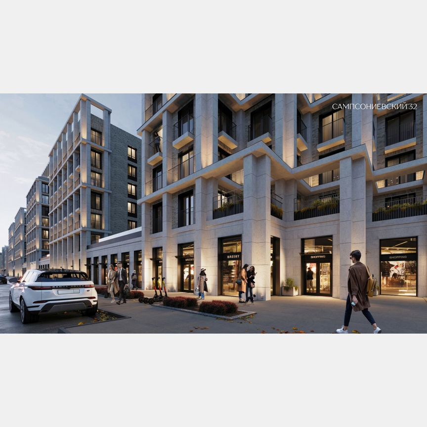 3-к. квартира, 90,7 м², 1/10 эт.
