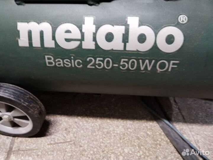 Безмасленный компрессор metabo 50 of