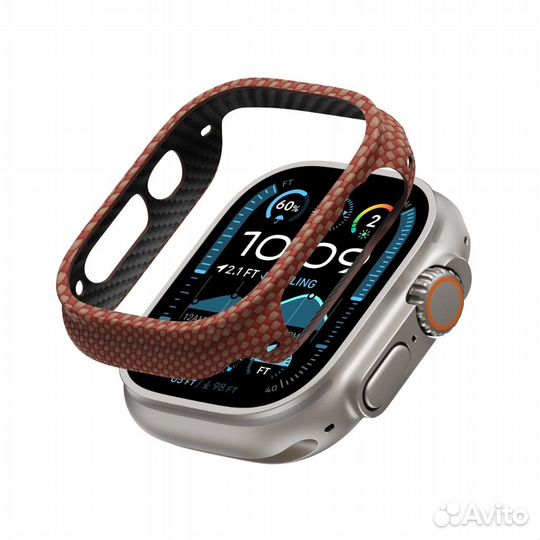 Чехол Pitaka для Apple Watch Ultra/Ultra 2 Sunset