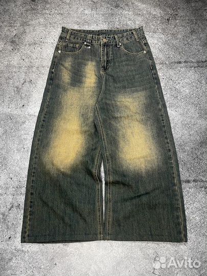 Широченные джинсы type Balenciaga Jaded Diesel, M