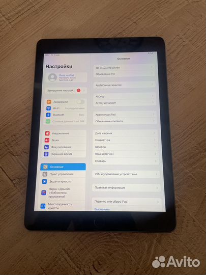 Планшет apple iPad 6