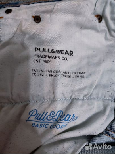 Джинсы pull and bear