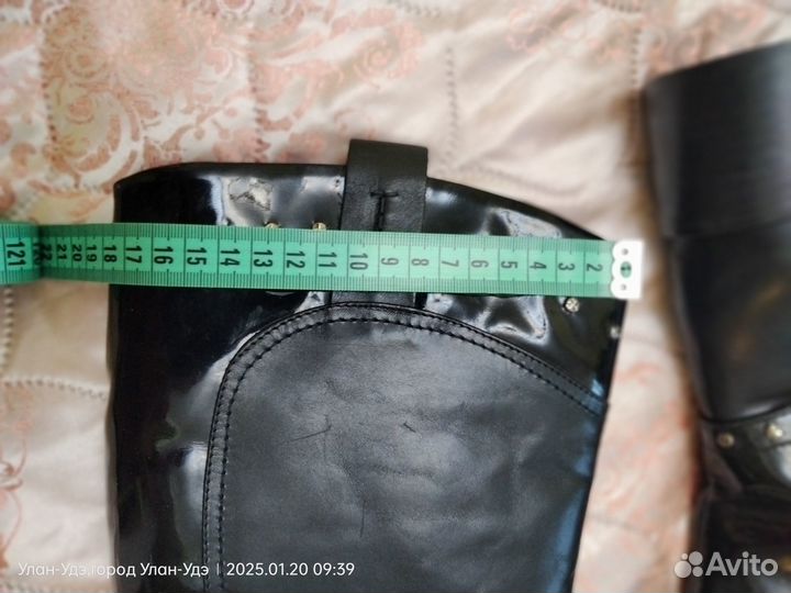 Сапоги женские натуральная кожа 41 размер