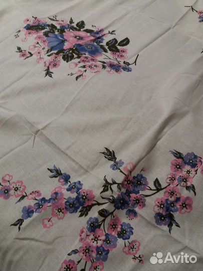 Скатерти льняные и покрывала СССР