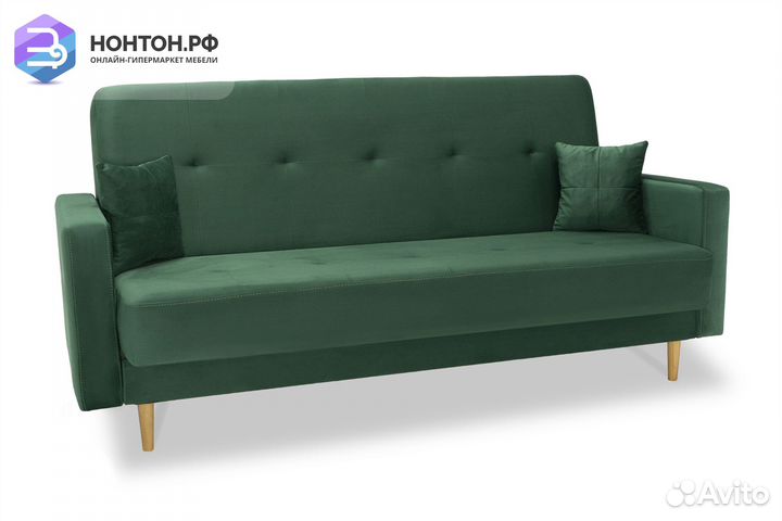 Диван книжка Фиеста Лайт зеленый