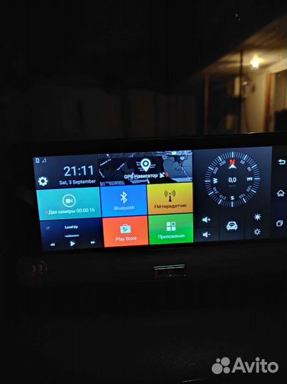 Видео регистратор с радаром, блютуз, 4G, телефон