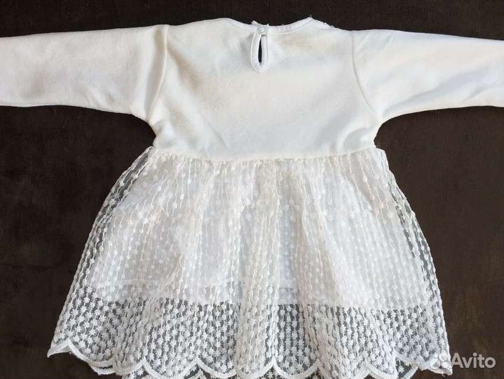 Платье для девочки до 6 месяцев