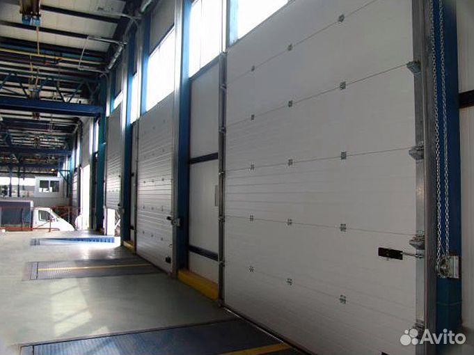 Секционные гаражные ворота дорхан