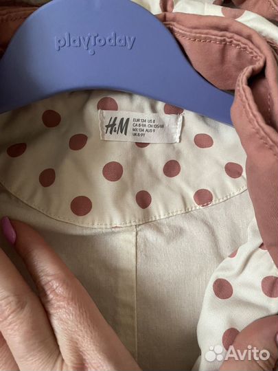 Ветровка парка hm для девочки 134-140