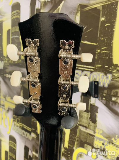 Акустическая гитара + ремень