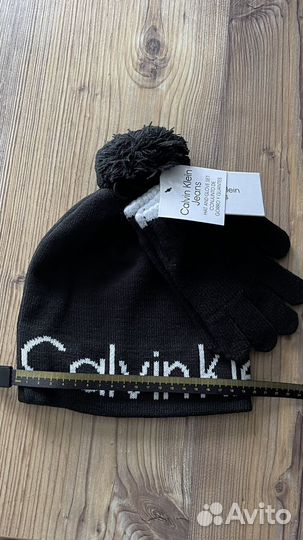 Шапка+ перчатки для детей Calvin Klein