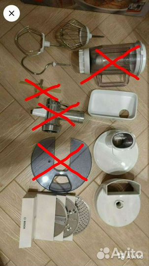 Детали для кухонного комбаина Bosch MUM 44-46-47