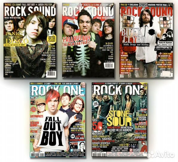 Rock Sound (Англия) + CD и Rock One (Франция) + CD