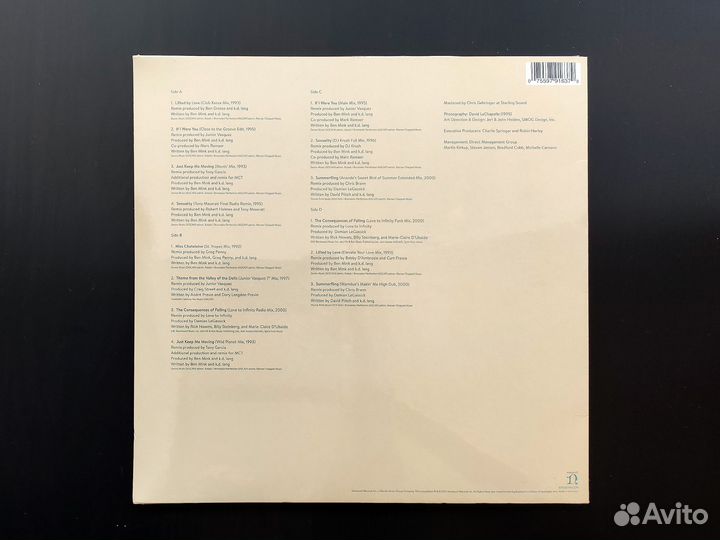 K.d. lang – Makeover 2LP (2021)