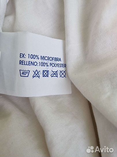 Детское одеяло и подушка в кроватку