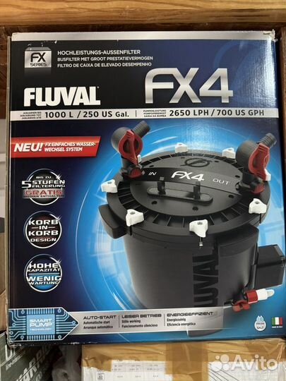 Аквариумный фильтр Fluval FX4