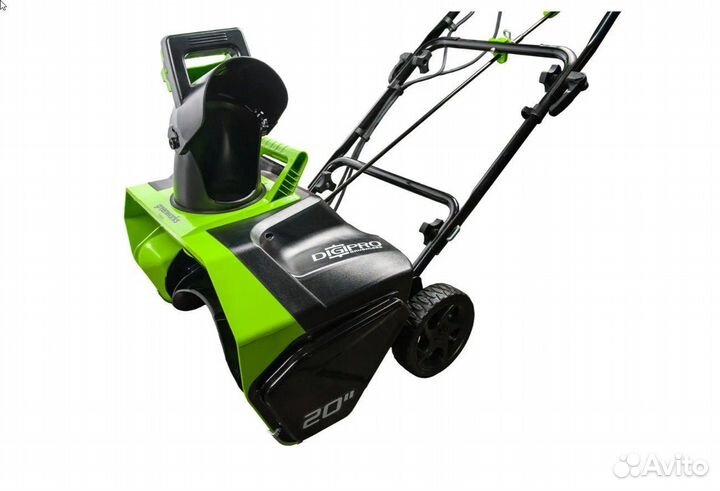 Снегоуборщик аккумуляторный greenworks GD40ST