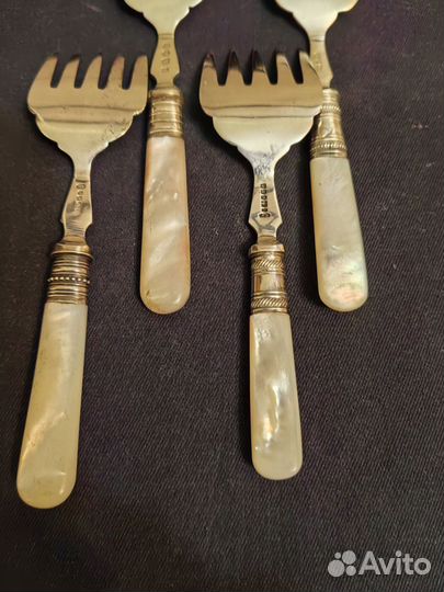 Вилка перламутр винтаж