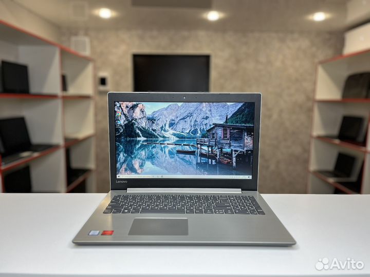 Свежий ноутбук lenovo: 12гб/i5-7200u/2 карты