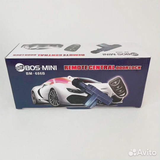 Центральный замок с пультами Bos-mini BM-686B