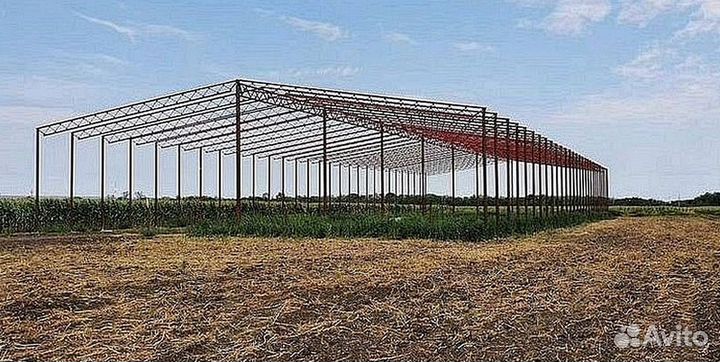 Быстровозводимые ангары, склады, навесы