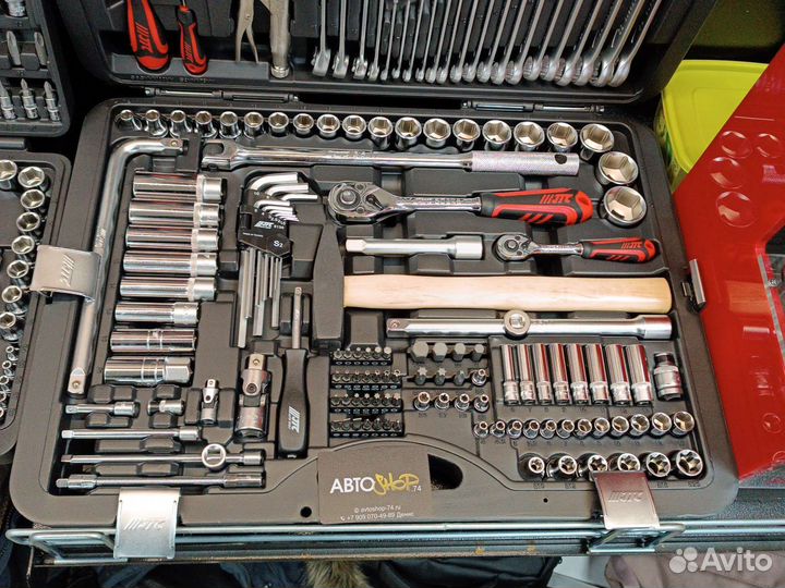 Набор инструментов 156 предметов Jtc