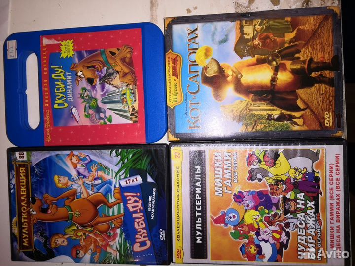 Dvd диски мультфильмы