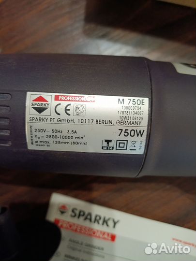 Ушм sparky M750E Professional