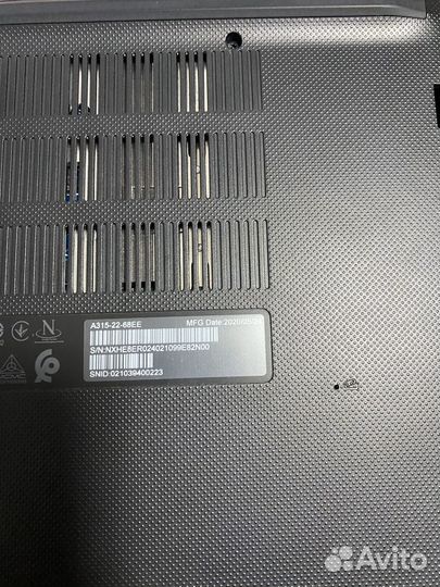 Acer Aspire 3 A315 22