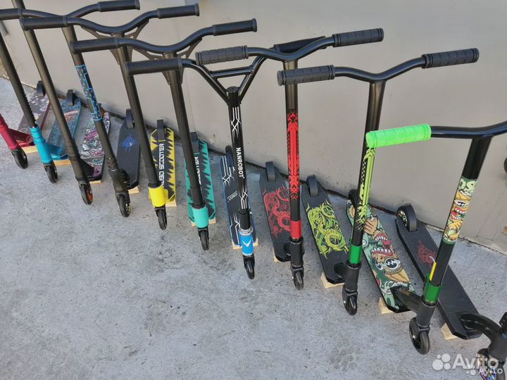 Самокат трюковой разные модели
