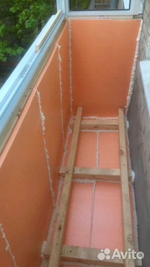 Балкон Остекление Утепление Отделка