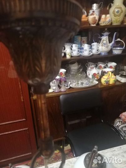 Люстра СССР, ретро, из меди