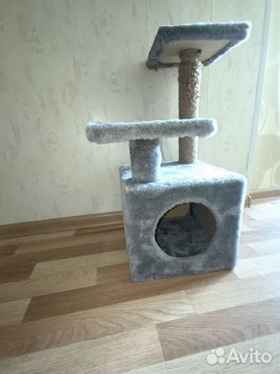 Когтеточка домик для кошки