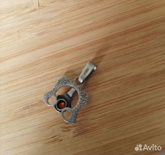 Кулон серебро СССР