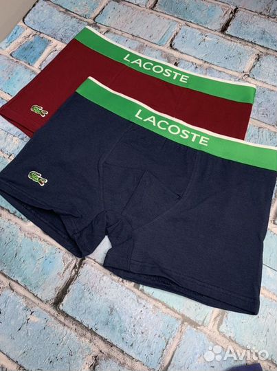 Трусы мужские боксеры lacoste