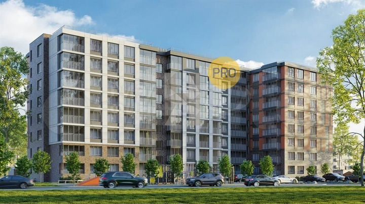 2-к. квартира, 64,6 м², 7/8 эт.