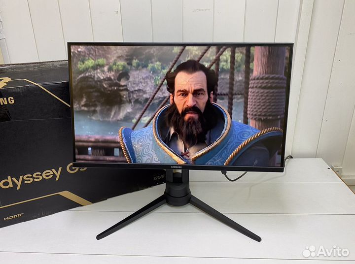Игровой безрамочный монитор Samsung 27 144Гц 1мс