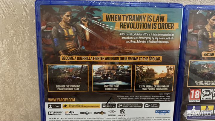 Far cry 6 ps5. Новый диск